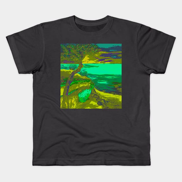 Horizon Kids T-Shirt by nicastro